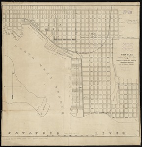This plan contains about 1000 acres, of the Canton Company's Land
