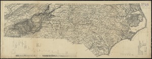 Physiographical map of North Carolina