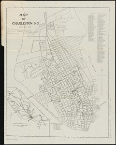 Map of Charleston, S.C