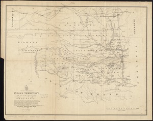 Indian Territory, with part of the adjoining state of Kansas, &c