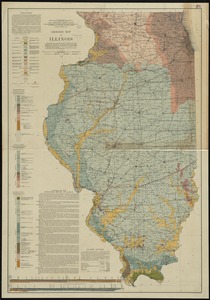 Geologic map of Illinois
