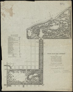 Plan of the South Open Ground, the Upper Plaisance, the Midway Plaisance, the Lake Open Ground, the Lagoon Plaisance and the Parkway Quadrant