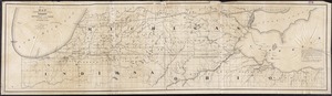 Map exhibiting the country between Lakes Michigan and Erie, and the contested boundary lines