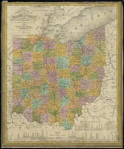 The tourist's pocket map of the state of Ohio