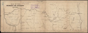 Map of the Milwaukee and Mississippi Rail-Road
