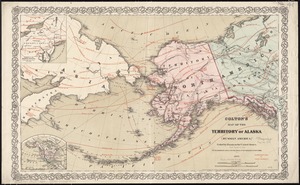 Colton's map of the territory of Alaska