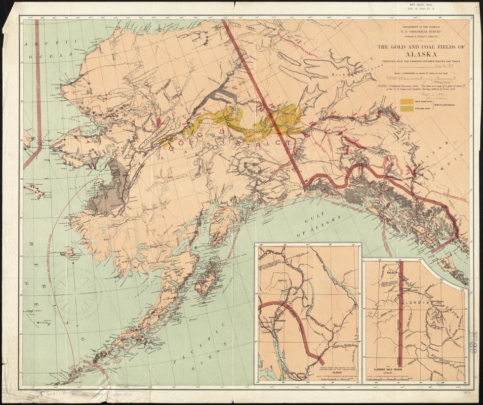 The gold and coal fields of Alaska