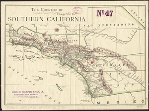The counties of Southern California