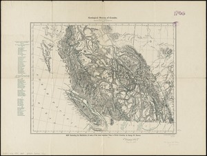 Map illustrating the distribution of some of the more important trees in British Columbia