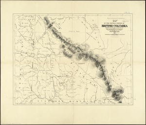 Map of the central portion of British Columbia