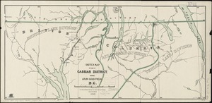 Sketch map of part of Cassiar District