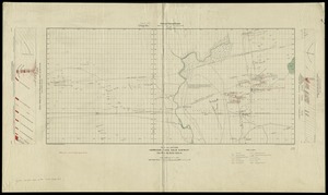 Plan and sections Harrigan Cove gold district, Halifax Co., Nova Scotia