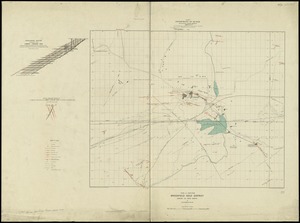 Plan and sections, Brookfield gold district, Queens Co., Nova Scotia