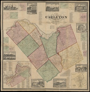 Map of the county of Carleton, Canada West