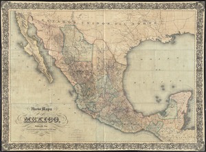Nuevo mapa de Mexico