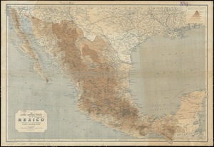 The National Geographic Magazine map of Mexico