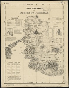 Carta corografica del Distrito Federal