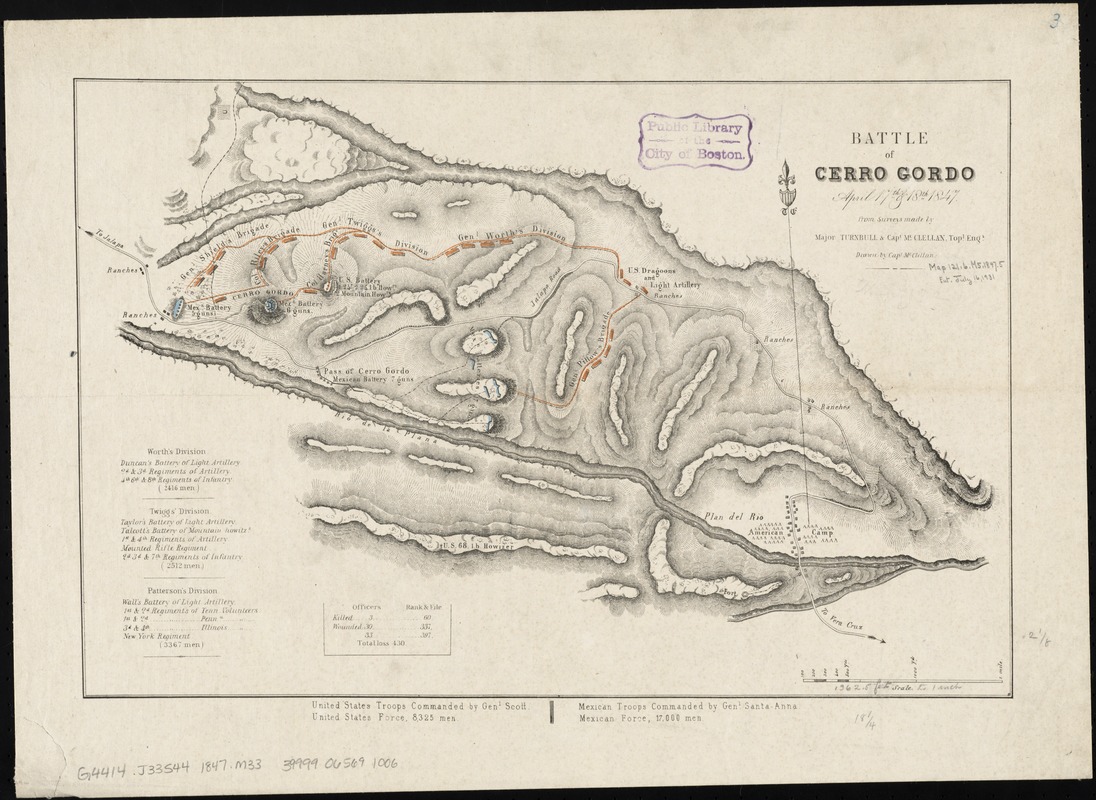 Battle of Cerro Gordo, April 17th & 18th 1847