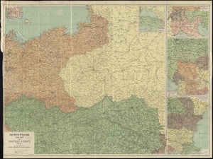 The Daily Telegraph war map of eastern Europe (no. 5)
