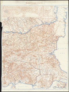The Daily Telegraph war map no. 19
