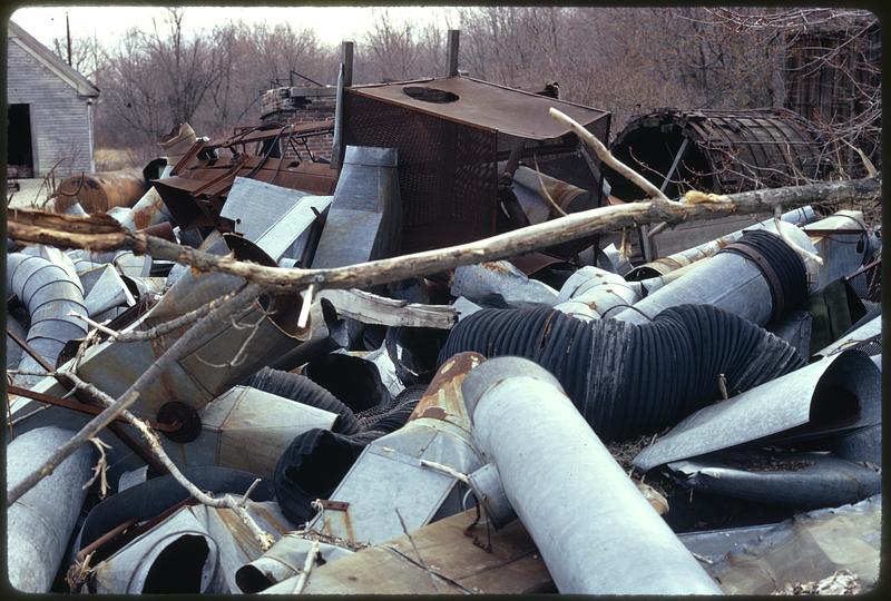 Rear of wool factory and adjoining site