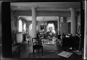 Rantoul House, Salem, interior