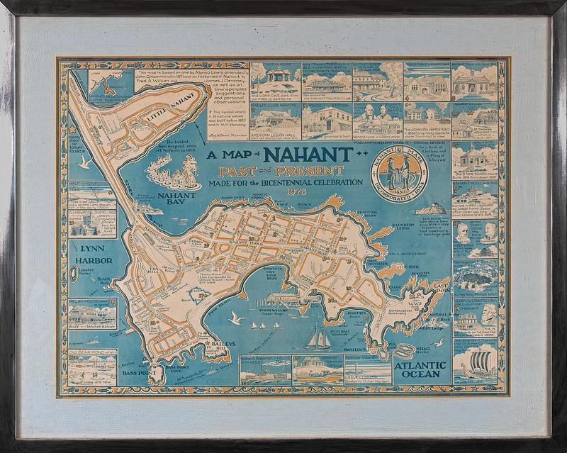 Map of Nahant 1976