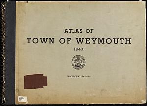 Atlas of Town of Weymouth, Massachusetts
