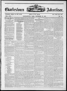 Charlestown Advertiser, September 21, 1867