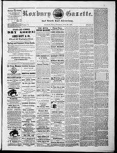 Roxbury Gazette and South End Advertiser, June 20, 1867