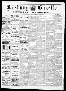 Roxbury Gazette and South End Advertiser, February 15, 1877
