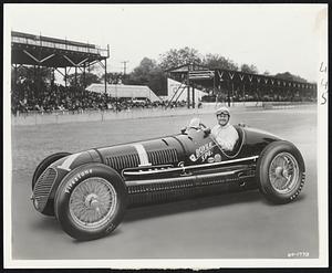 Winner of 500-mile race at Indianapolis - Wilber Shaw