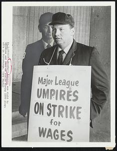 Unrest: Baseball umpires won right to unionize and went on strike during 1970 playoffs in Pittsburgh.