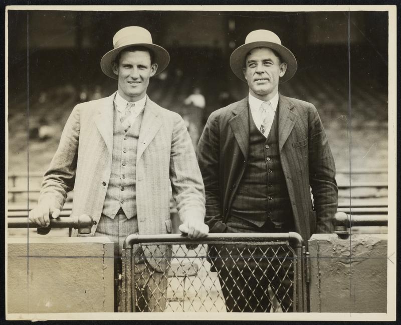 Jack Russell (left) of Paris, Texas, and Big Ed Morris of Brewton, Ala