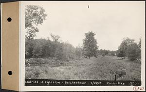 Contract No. 21, Portion of Ware-Belchertown Highway, Ware and Belchertown, land of Charles H. Egleston, Plan No. S-2, Belchertown, Mass., Jul. 22, 1931