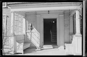 Front door, Wayside Inn, Sudbury