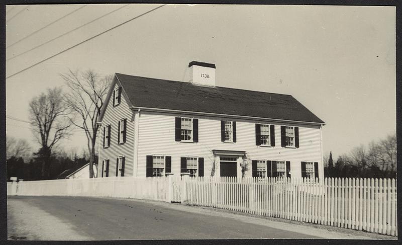 Robert Jennison/Prunaret House, built 1738, Frost Street, off Winter Street