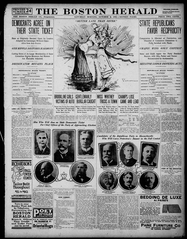 The Boston Herald. October 08, 1904 - Digital Commonwealth