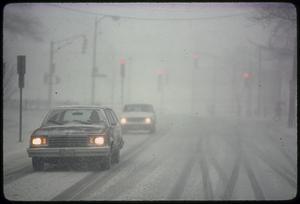 Traffic in 1977-1978 blizzard, Boston
