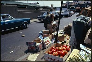 Outdoor Market at Haymarket Square