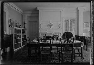 Mrs. Ives House, Salem: interior