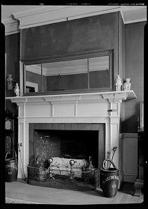 Wilkins House, interior, fireplace