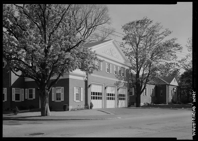 Marblehead, Pleasant Street Fire House - Digital Commonwealth