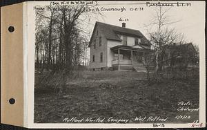 Rutland Worsted Co., house #23, West Rutland, Rutland, Mass., May 3, 1928