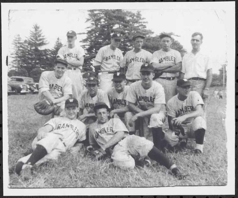 Woodville Ramblers baseball team group photo Digital Commonwealth