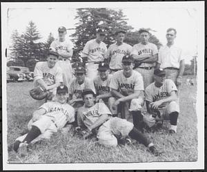 Woodville Ramblers baseball team group photo