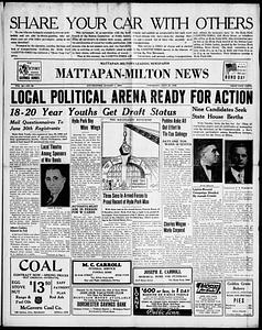 Mattapan-Milton News, July 30, 1942