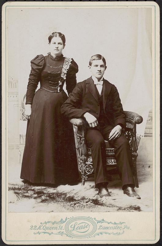 Unidentified man and woman