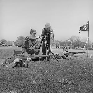 ROTC inspection, Buttonwood Park, New Bedford