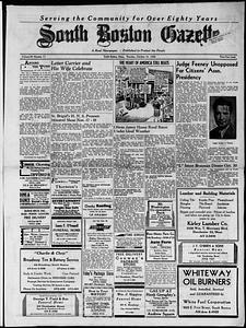South Boston Gazette, October 16, 1958